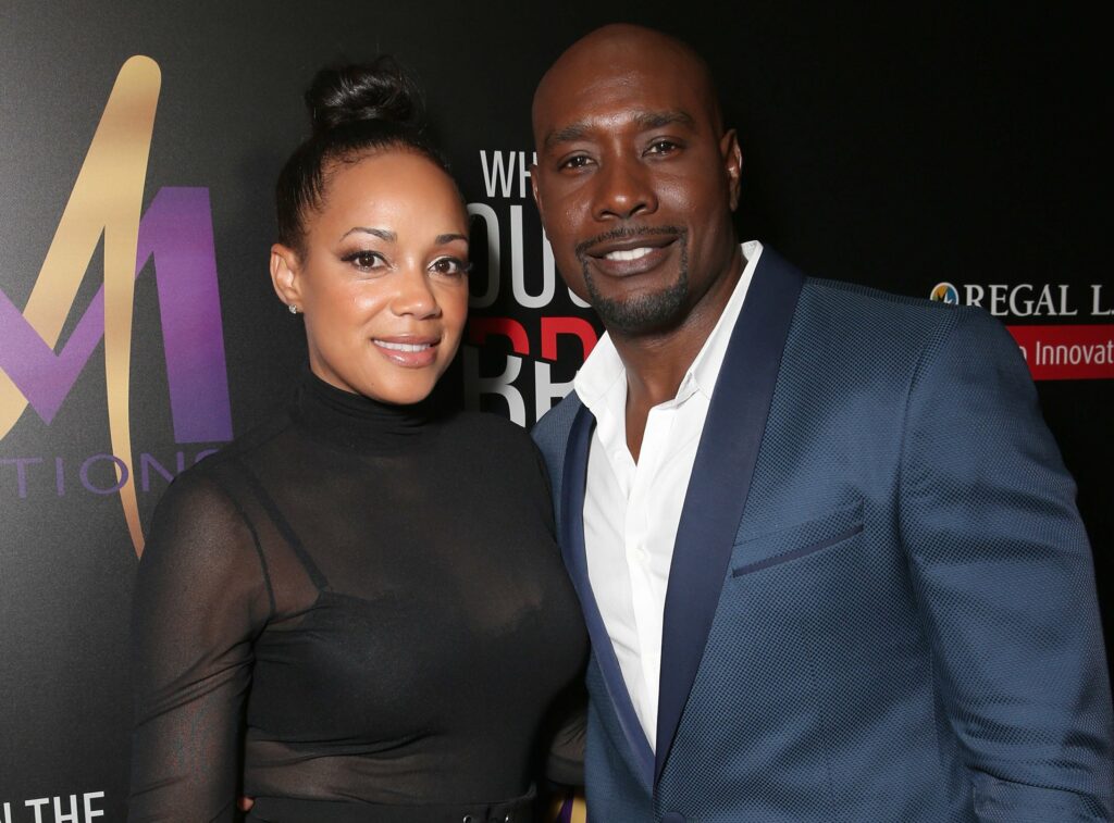 Pam Byse and Morris Chestnut